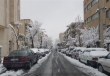 بارش برف و باران در تهران