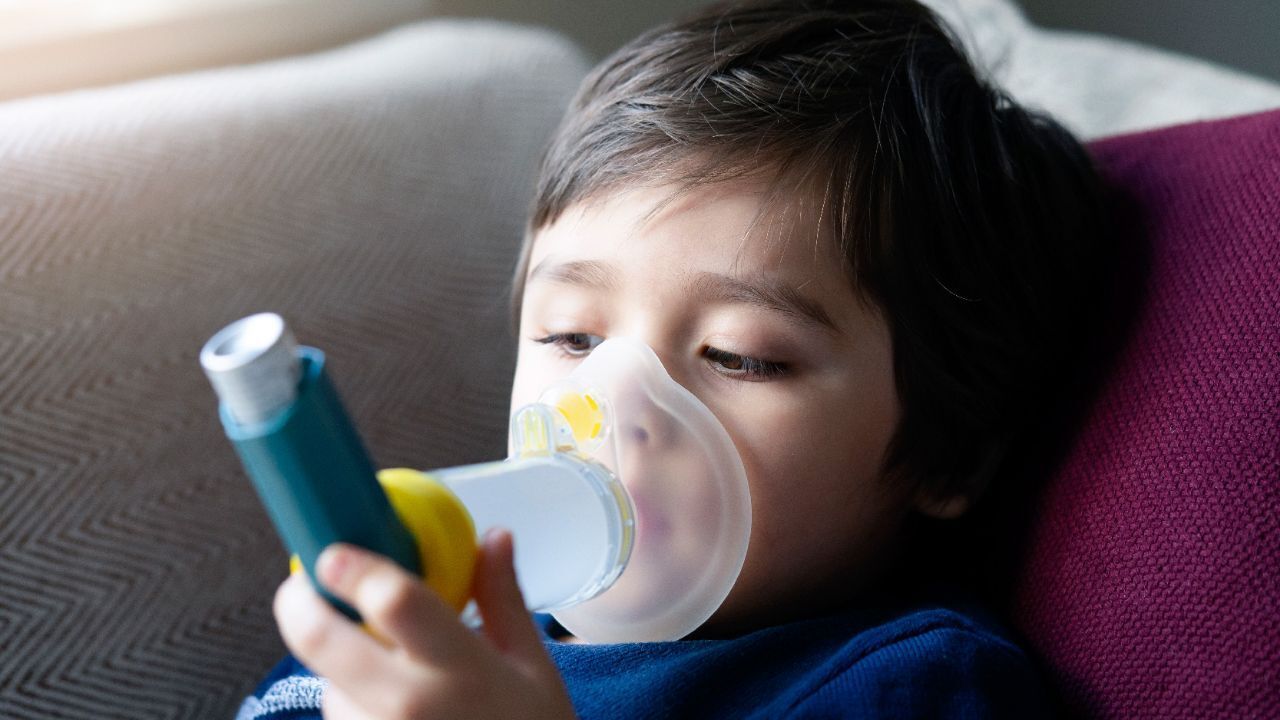 آسم، شایع ترین بیماری تنفسی در کودکان است