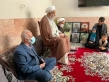 دیدار حجت الاسلام و المسلمین قرائتی از خانواده دو‌شهید حادثه حرم مطهر