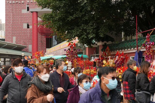 کاهش موارد روزانه ابتلا به کووید در هنگ کنگ کاهش موارد روزانه ابتلا به کووید در هنگ کنگ