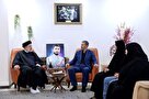 دیدار آیت‌الله رئیسی با خانواده شهید امنیت آرمان علی‌وردی