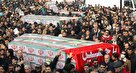تشییع پیکر ۲۰۰ شهید گمنام دفاع مقدس در تهران
