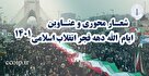 شعار محوری و عناوین ایام الله دهه فجر انقلاب اسلامی سال ۱۴۰۱