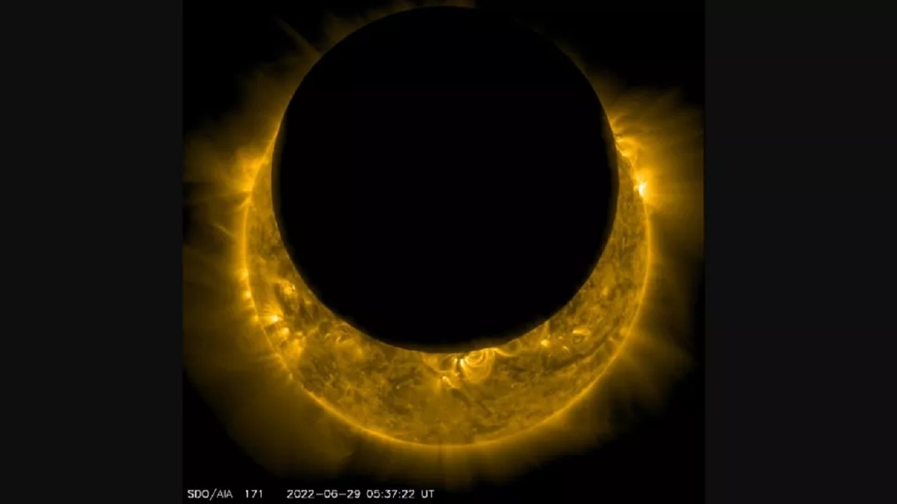 خورشید گرفتگی از نمای نزدیک توسط ناسا شکار شد