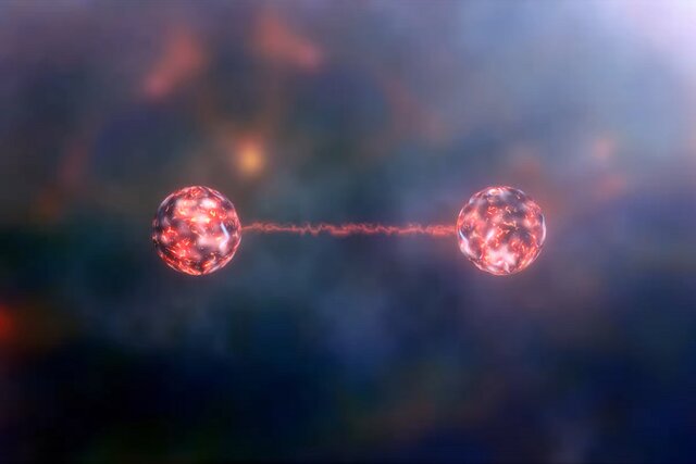 اتصال دو اتم از فاصله ۳۳ کیلومتری محقق شد
