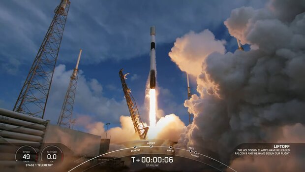 موشک اسپیس ایکس برای بار سیزدهم پرتاب و به زمین بازگشت