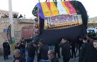 برگزاری آیین نخل گردانی در نیاسر کاشان