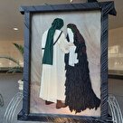 رونمایی از آثار هنری اربعین‌حسینی در ایستگاه مترو میدان، ولی عصر