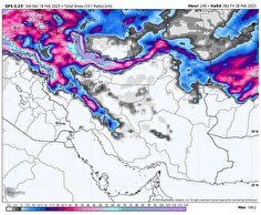 هواشناسی ایران ۳ اسفند/ هشدار بارش برف و تگرگ شدید در ۱۵ استان