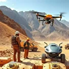 از استخراج سنتی تا نقش کلیدی پهپادها و رباتیک در اکتشاف و ایمنی.